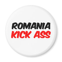 Romania Kick Ass magnets