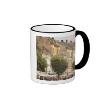 Romania, Sibiu. New Town. RF) Coffee Mug