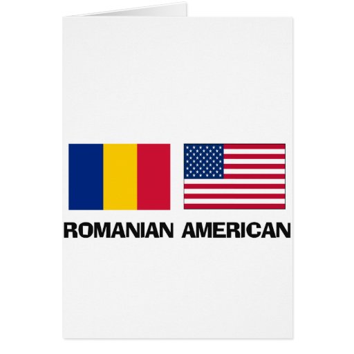 Romanian American Card