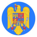 Romanian Coats of Arms Sticker by gabygybonu Romanian Coats of Arms Sticker