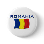Romanian Flag (BLUE) Pin