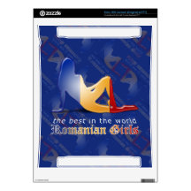 Romanian Girl Silhouette Flag Xbox 360 Console Skin
