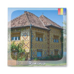 Romanian House Refrigerator Magnet