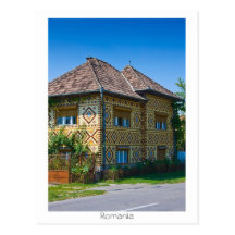 Romanian House Post Card