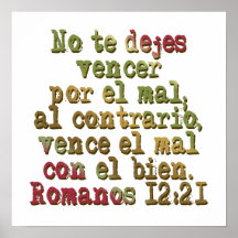 Romanos 12:21 posters
