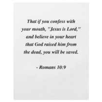 ROMANS 10:9 flyers