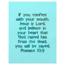 Romans 10:9 flyers