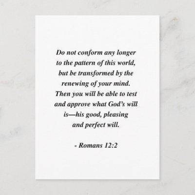 Romans 12 2