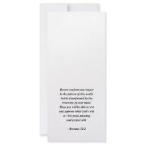ROMANS 12:2 rack cards