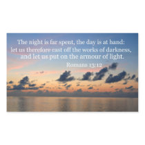 Romans 13:12 sticker