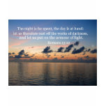 Romans 13:12 tee shirt