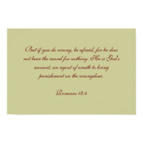 Romans 13:4 posters