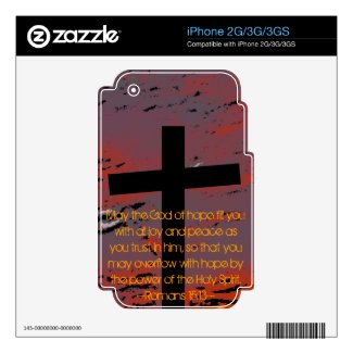 Romans 15:13 skins for the iphone 3