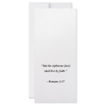 ROMANS 1:17 rack cards