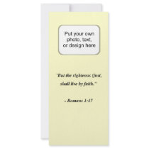 ROMANS 1:17 rack cards