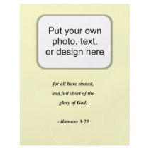ROMANS  3:23 FULL COLOR FLYER