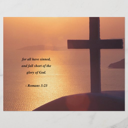 ROMANS  3:23 FULL COLOR FLYER
