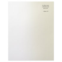 ROMANS  3:23 CUSTOM LETTERHEAD