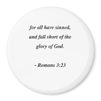 ROMANS  3:23 FRIDGE MAGNETS