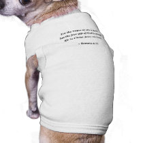 ROMANS 6:23 PET SHIRT