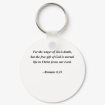ROMANS 6:23 keychains by Christianity ROMANS 6:23 keychains