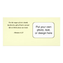 ROMANS 6:23 photo cards by Christianity ROMANS 6:23 photo cards