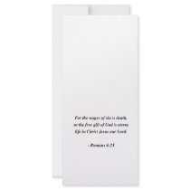 ROMANS 6:23 RACK CARDS