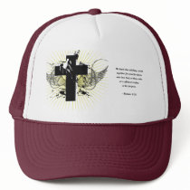 ROMANS 8:28 MESH HATS
