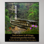 Romans 8:28 poster