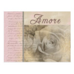 Romantic Amore Postcard