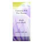 Romantic And Dreamy Crocus Rack Card Romantic And Dreamy Crocus Rack Card
