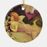 Romantic Angels Christmas Tree Ornament