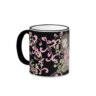romantic arabesque mug mug
