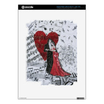 Romantic Ballroom Dancers Skin For iPad 3