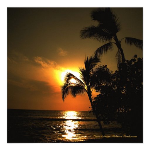 Romantic Beach Wedding Celebration Personalized Invite