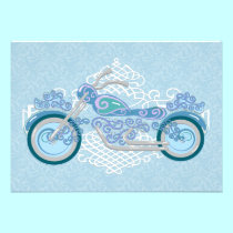 Romantic Biker Motorcycle Wedding Invitation invitations