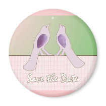 Romantic Birds magnets by Suzettas Romantic Birds magnets