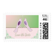 Romantic Birds Stamps