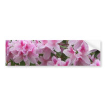 Romantic Blissful Blossoms Bumper Sticker