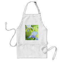Romantic Blue Irises Aprons