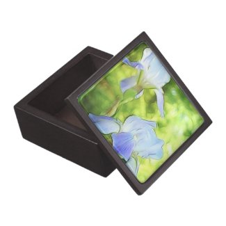 Romantic Blue Irises Premium Gift Boxes