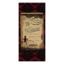 Romantic Bookmark lg. Rack Card