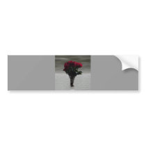 Romantic Bouquet of 3D Roses bumper stickers by spenayoung Romantic Bouquet of 3D Roses bumper stickers