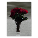 Romantic Bouquet of 3D Roses card