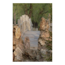 Romantic Bridge Poster posters by norman888 Romantic Bridge Poster posters