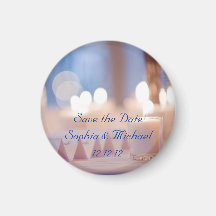 Romantic Candles Magnet