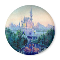 ROMANTIC CASTLE by SHARON SHARPE magnets by sharonsharpe ROMANTIC CASTLE by SHARON SHARPE magnets