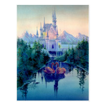 ROMANTIC CASTLE by SHARON SHARPE Post Card