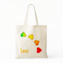 Romantic Colorful Hearts - Bag by wierka Romantic Colorful Hearts - Bag