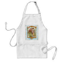 Romantic Couple French Regency Style aprons